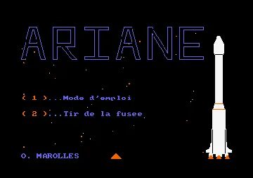 Ariane (F) (1985) screen shot title